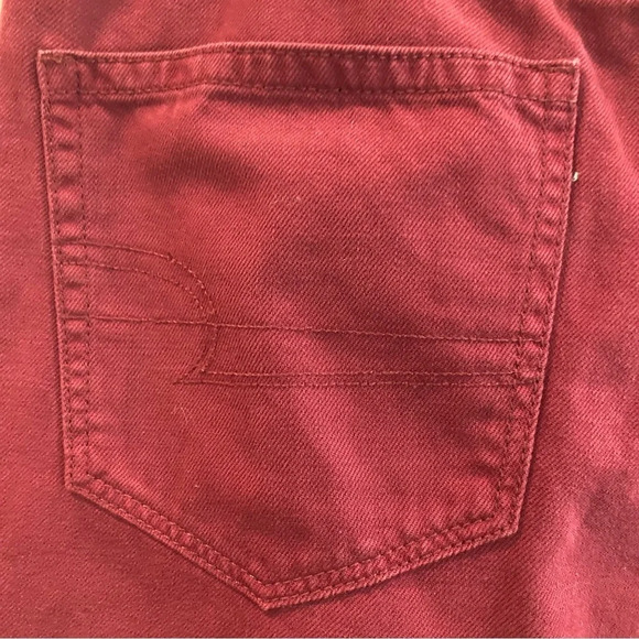 AMERICAN EAGLE  Sz 14 Extra Long 100% Cotton Mom Style Distresses Jeans NEW - Picture 11 of 16